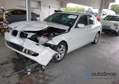 2008 BMW 528I z USA, uszkodzony, nr VIN WBANU53578CT02455